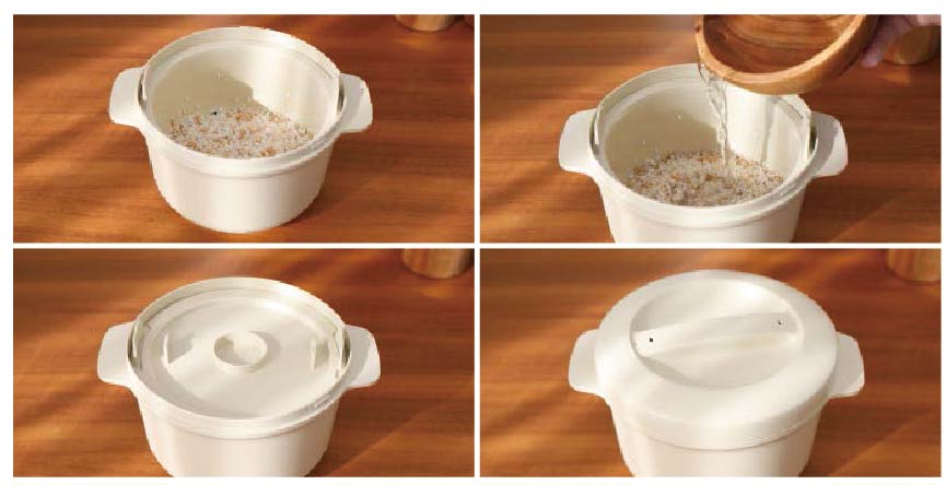 Microwave rice cooker